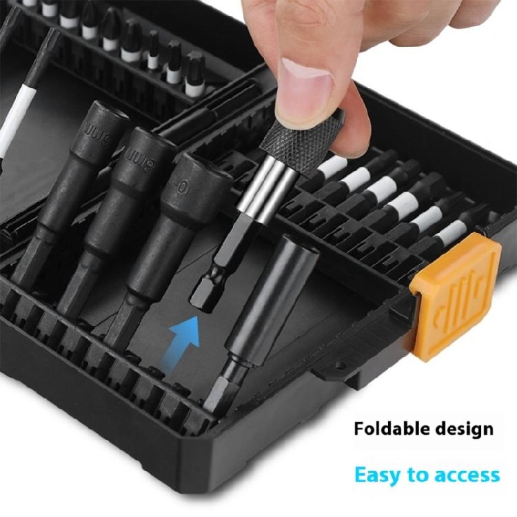Heavy Duty Alloy Hexagonal Screwdriver Set Universal Multiple Bits Nonslip Design Compact Carrying Case for Maintenance