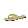 Korean Polka Dot Flip-Flops - Soft, Non-Slip Women's Sandals for Summer Style & Outdoor Wear