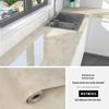 Waterproof, Oil-Proof Marble Self-Adhesive Wallpaper for Bathroom, Kitchen, Living Room, and Toilet Renovation.