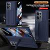 For OPPO Find N2 Silicone Rotation 180° Folding Wristband*Stand*Hinge 3-in-1 Full Lens Protection Drop-proof Phone Case