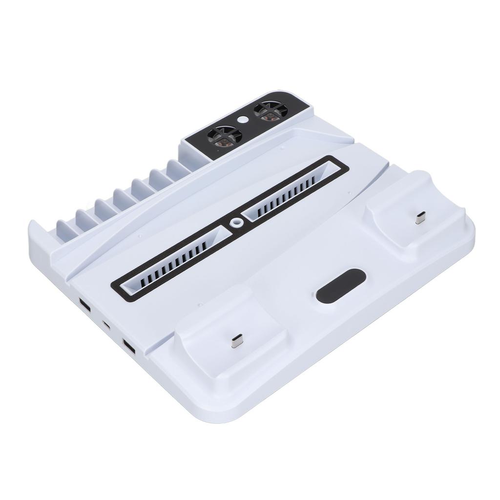 Base de carga y enfriamiento para controlador, soporte vertical rápido de 3 velocidades, mango de juego, base de carga con LED