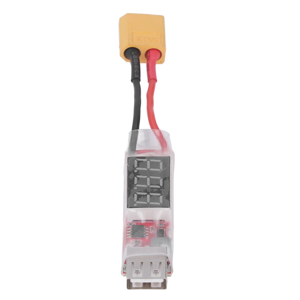 2‑6S XT60 To USB Charging Converter Lipo Battery To Mobile Phone Charging Adapter Board with Voltage Protection