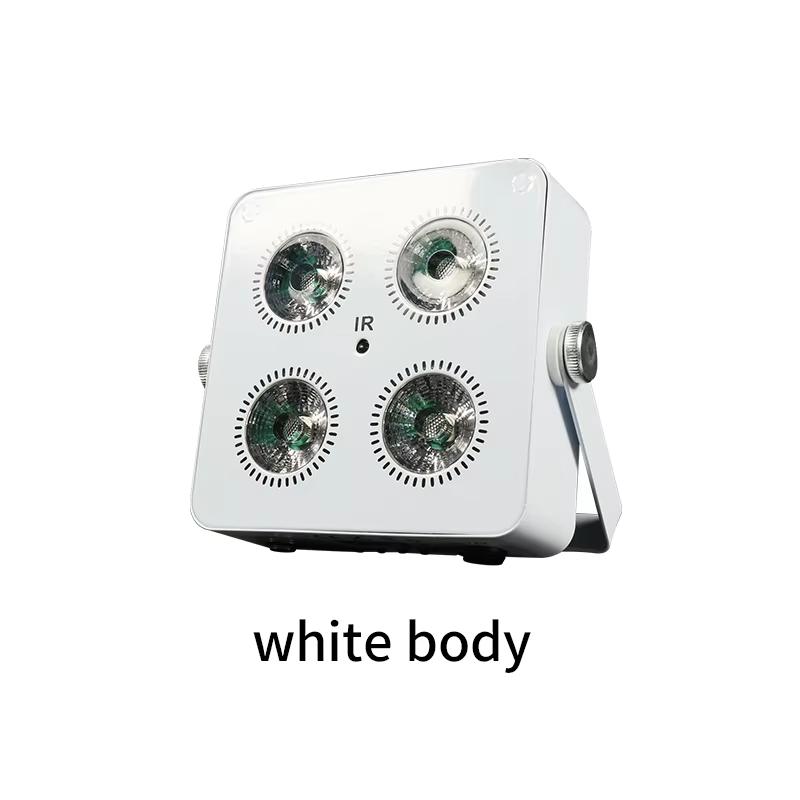 4x18W Led RGBWA UV 6IN1 Color Battery Wireless DMX Led Par Light Mini Battery Party Light 2.4G Wireless.