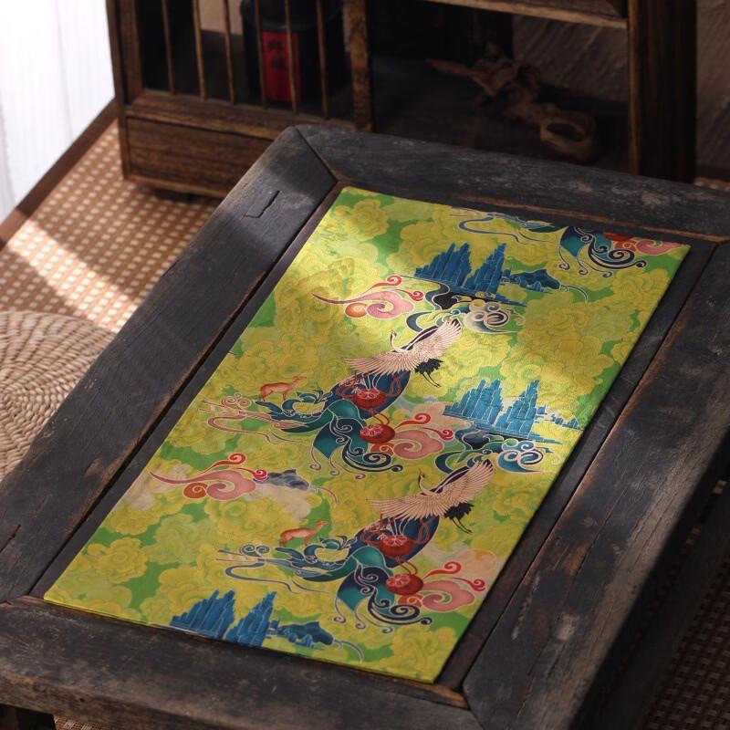 Handun Red Cloud Yarn Zen Tea Mat