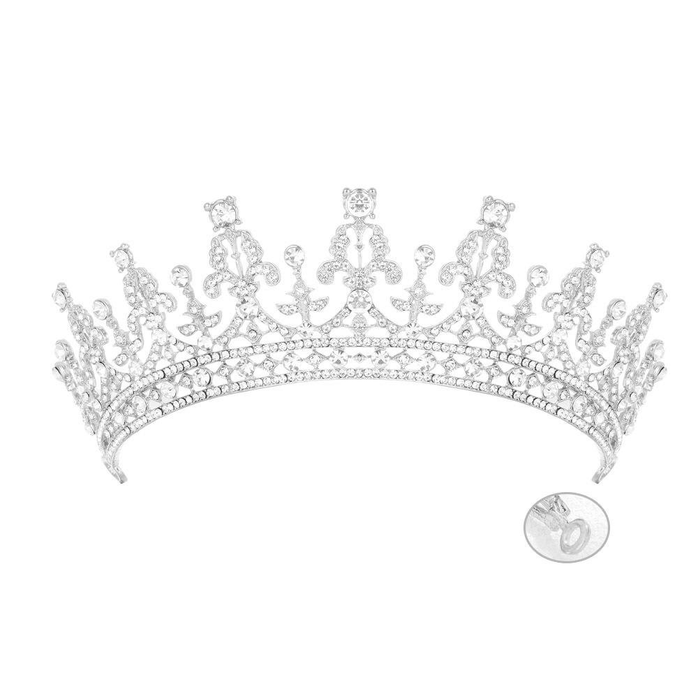 Europa und die Vereinigten Staaten voller Diamantkronen, Brautkopfbedeckungen, Hochzeitsstirnbänder, Haarschmuck für Studio-Tanzpartys, Kronen und große Kronen