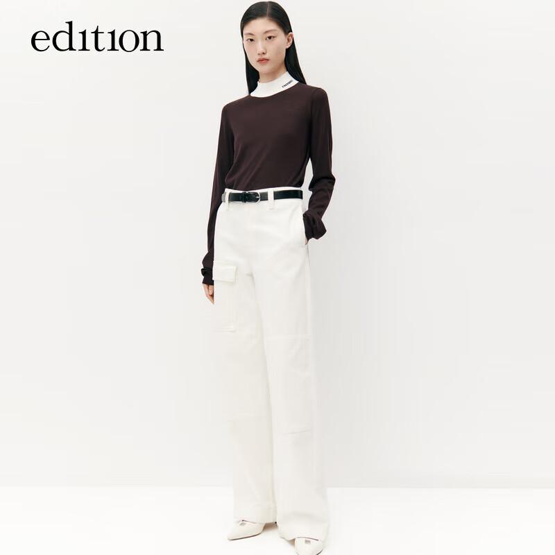 

Издание Из Мериносовой Шерсти с Отслеживаемым Происхождением Базовый Слой с Воротником-стойкой S 160