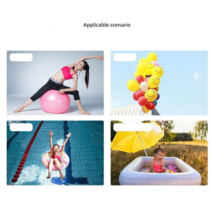 4 Inch Balloon Pump Air Inflator Foot Pump Portable Useful Balloon Accessories for Wedding Birthday Party Decor Supplies