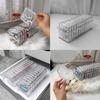 Portable Bracelet Storage Container Clear Acrylic Bracelet Container Dustproof Display Box for Jewelry Enthusiasts