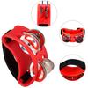 Leiasnow Tambourine Percussion Foot Tambourine Foot Bells Foot Instrument (Black, 2 Pieces)