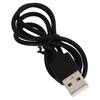 2kolíková nabíječka hodinek Magnetická Univerzální Přenosná USB nabíjecí kabel pro chytré hodinky Černá 2,8?9 mm