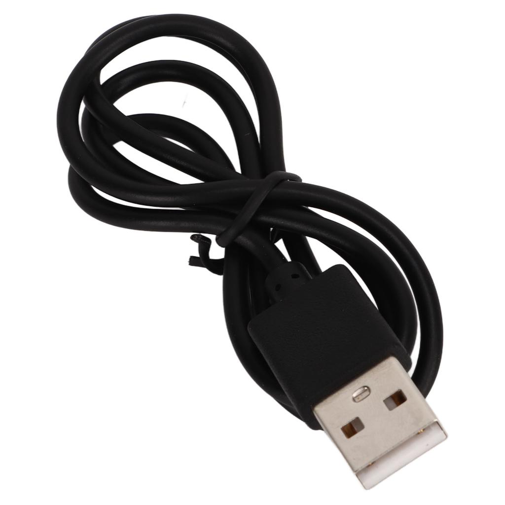 2kolíková nabíječka hodinek Magnetická Univerzální Přenosná USB nabíjecí kabel pro chytré hodinky Černá 2,8?9 mm
