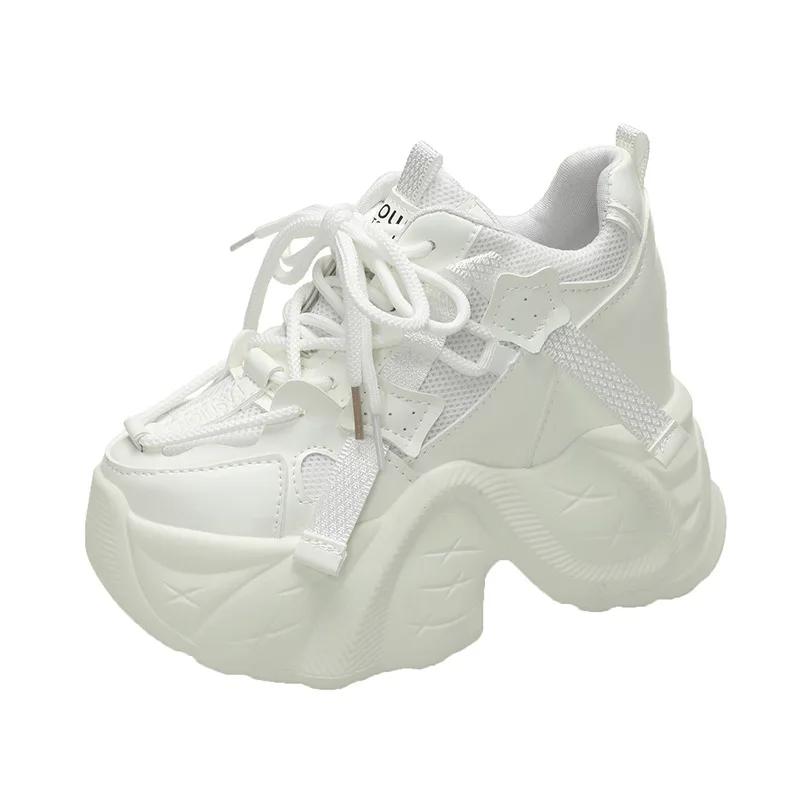 

Fashion 2025 Shoes for Women Lace Up Women s Vulcanize Shoes Spring Round Toe Solid Net Cloth Breathable Comfortable Casual Shoes 35 бежевый