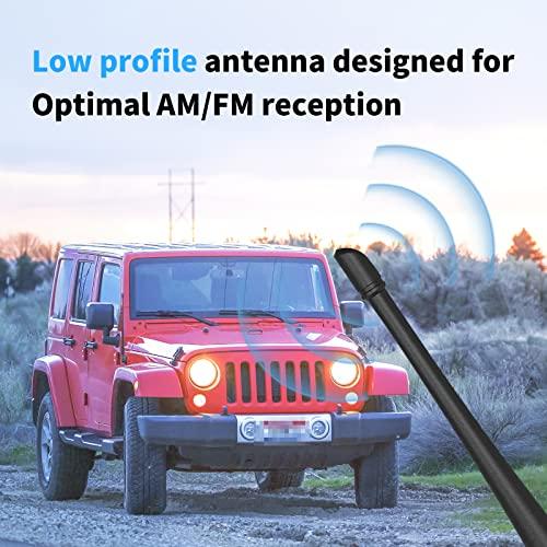 Fits the Wrangler's 13-inch car radio mast