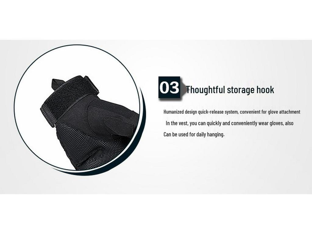 Men's Anti-Slip Tactical Half-Finger Training Gloves for Outdoor Fitness & Cycling