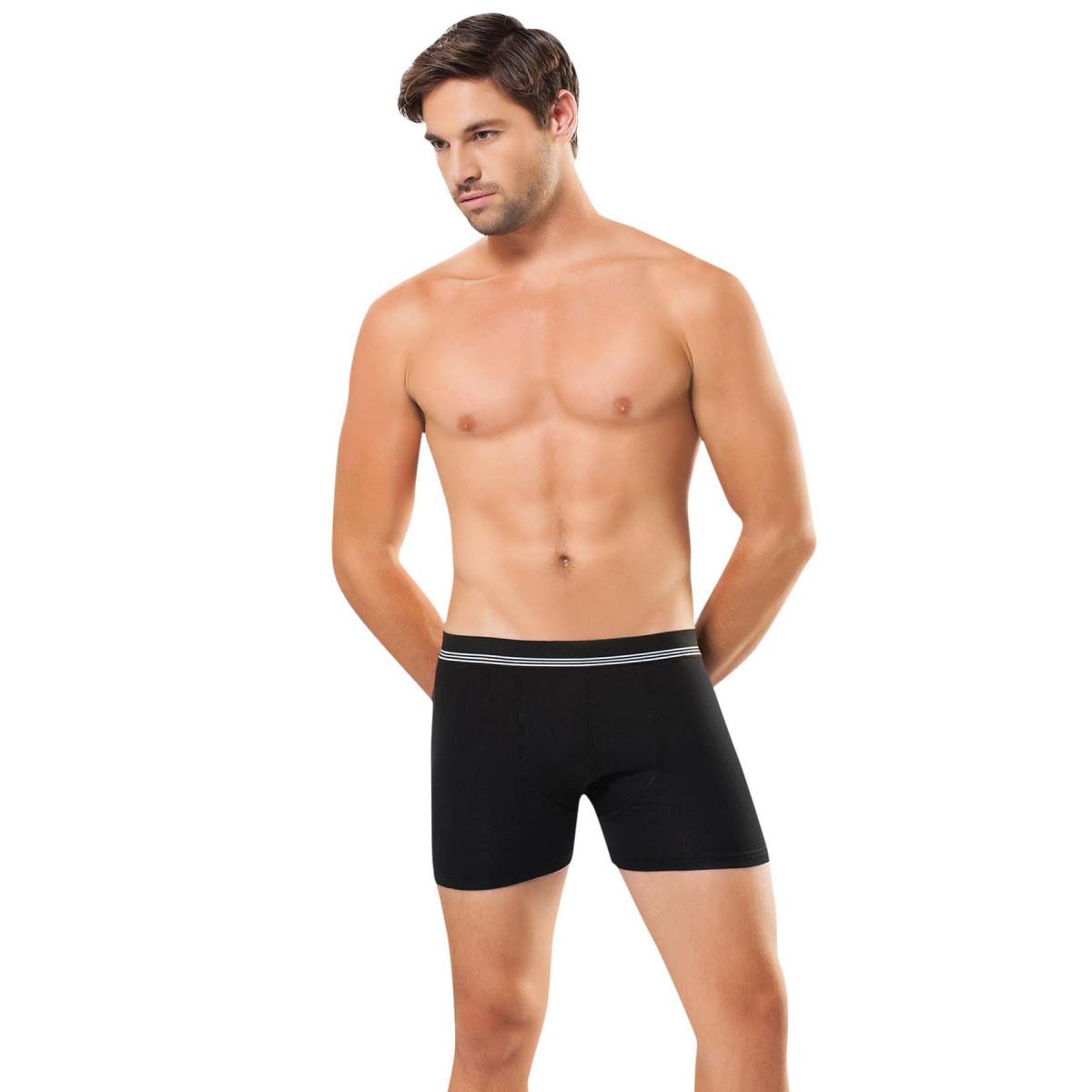 

Боксеры из хлопка в резиновую полоску на талии 1252