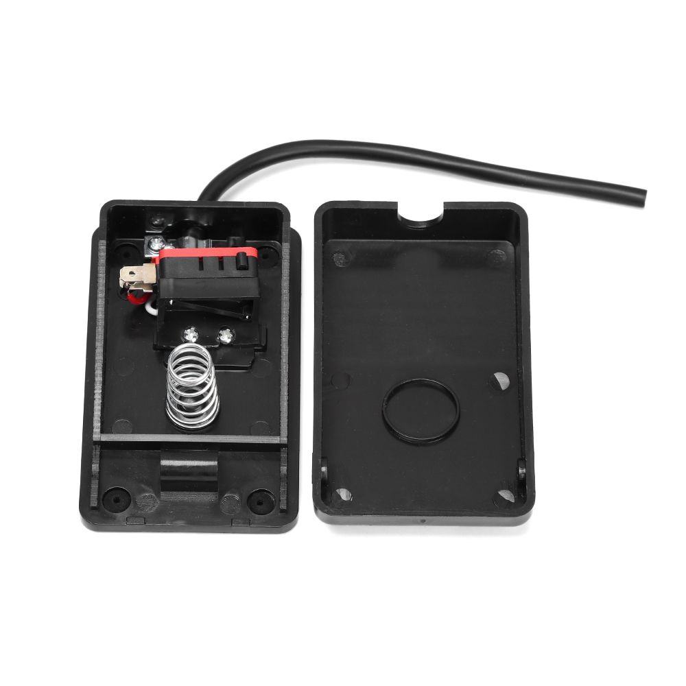 1PC Home Hot Push Button On/Off Power Momentary Electric Nonslip Metal Foot Pedal Switch