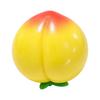 Moldable Crackling Peach Squishy Toy Crunchy Realistic Fruits Pinch TPR Fidget Toy  Office Desk Toy
