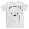 Men's CN We Bare Bears Ice Bear Big Face Tee Men's Women's All Sizes T Shirt Sweatshirt Hoodie Tank Top for Men Women Kids