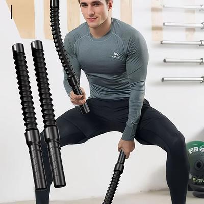 Ersatzfeder Krafttrainingsstange Rutschfester Fitnessstab Kabelloses Battle Rope Heimfitness