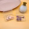 Tweezers Contact Lens Kit Transparent Travel Contact Lens Case Contact Lens Box Compact For Travel Women Office
