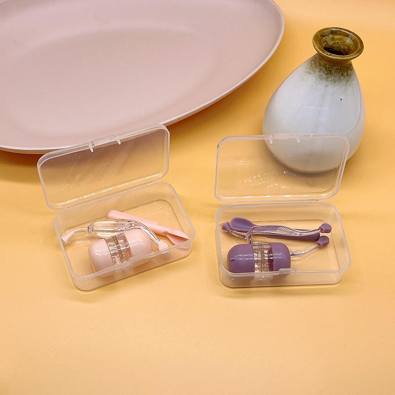 Tweezers Contact Lens Kit Transparent Travel Contact Lens Case Contact Lens Box Compact For Travel Women Office