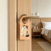 Appendi Pomello Maniglia Porta Gatto Carino Cartone Animato Gatto Placca Sospesa in Acrilico per Ufficio Stanza del Dormitorio Camera da Letto Hotel Sala Riunioni