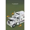 Camioane Scara 1/24 Tractor Peterbilt 389 Camioane din Aliaj Model Diecast Jucărie cu Sunet și Lumină Decor Interior Casă Cadou pentru Băiat