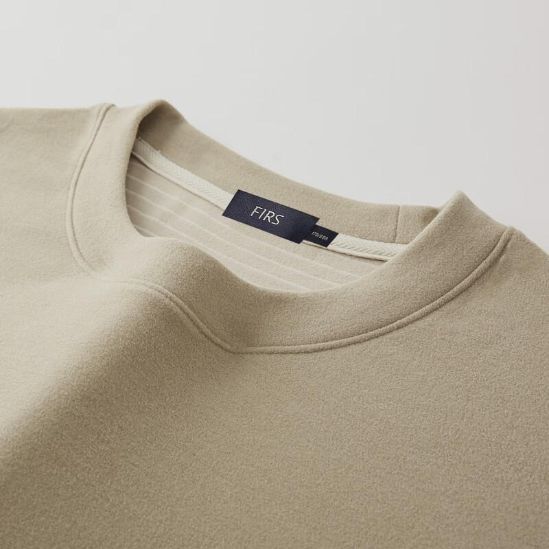 FIRS Men's Thermal Brushed Pullover Sweatshirt