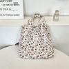 5 Embossed Vest Bag Large Capacity Shoulder Handbag Daily Leisure Student Print Female