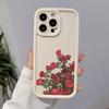 The new rose is suitable for iphone17pro mobile phone case, Apple 15 anti-drop 14 foreign trade 13promax personality 16x.