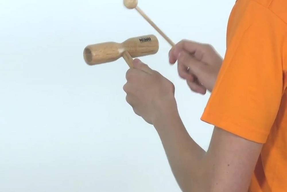 NINO NINO570 Wood Block with Mallet (Official Japanese Product)