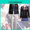 High-quality Polyester Date A Live Cosplay Costume Shido Itsuka And Tohka Yatogami Anime Uniform Jk Style