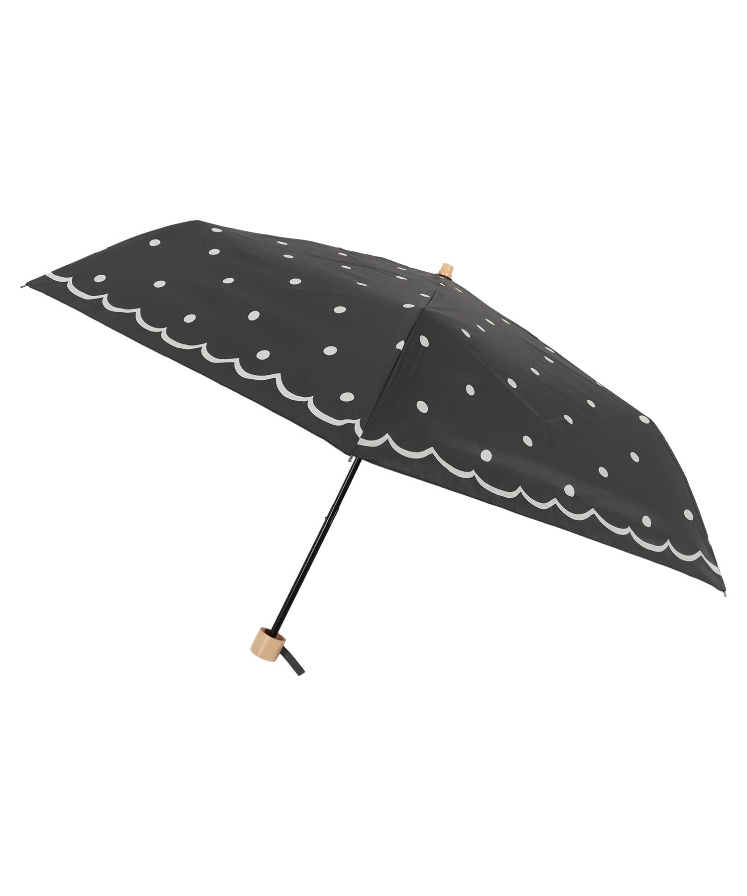 

Солнцезащитный зонт-парасоль от УФ-лучей, Складной зонт с бесплатным принтом в горошек, черный [Kobe Lettuce] Женский, Защита, Лето, Солнечный свет, Защита, Узор,