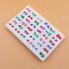 36 Pairs Mini Plastic Glue Needle Earrings: Random Mixed Styles, Sponge-Packed, Exquisite Set