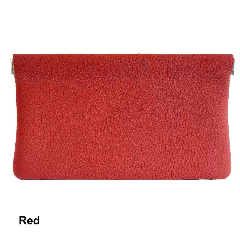 1pc Self-Closing Long Wallet Passport Driver's License Document Set Earphone Data Cable Storage Cash Storage Bag Cosmetic Bag