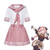 Fate Astolfo Cosplay Sailor Uniform With Butterfly Bow Japanese Student Socks