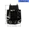 Horse Feeding Bag with Hanging Design, Black Front Opening Feed Bag, 60 x 71 cm Bag for Stable, Trailer, and Fence Feeding Contexts