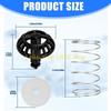 L8RE Coffee Machine Brewing Basket Brew Basket Bottom Spring Plug Kits for DCC-1200