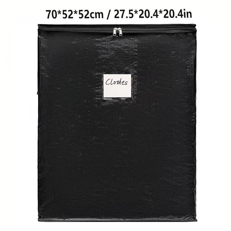 

Большая хлопковая сумка для одеяла, большая вместимость, сумка для хранения одежды из полиэтилена, складная ручная сумка для домашнего багажа для переезда XL