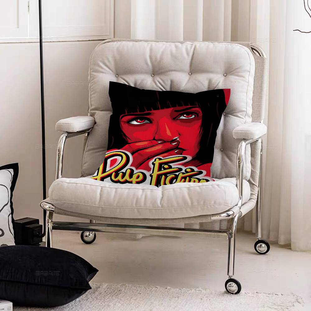 Federa Cuscino Personalizzata Film Classico Pulp Fiction Camera dei Bambini Decorazione Festa Selvaggia Federa Regalo Compleanno Bambino Shower