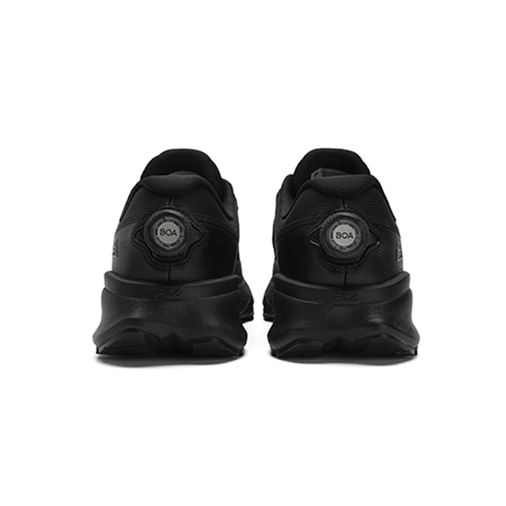 New FILA LYNX BOA 3+ Abrasion Resistant Low Top Trail Running Shoes Men's Black A12M531203F-BK