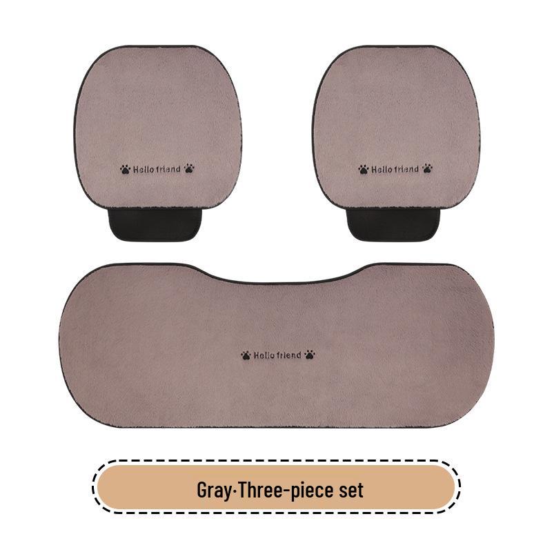 Kreskówkowy Pluszowy Zimowy Poduszka na Fotel Samochodowy dla GAC GS3, GS4, GS4PLUS