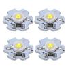 25Pcs 5V LED Chips 200LM 1W High Power LED Lamp Beads for DIY Lighting FixturesPure White