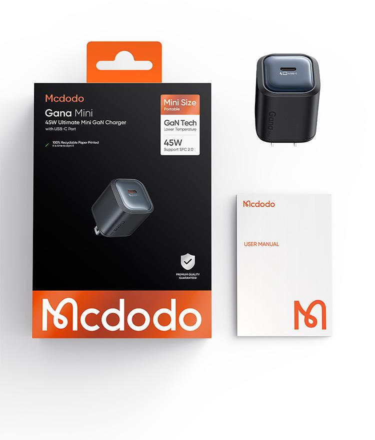 Mai Duo Duo 45W GaN Fast Charger for Huawei, Samsung, and Apple Devices