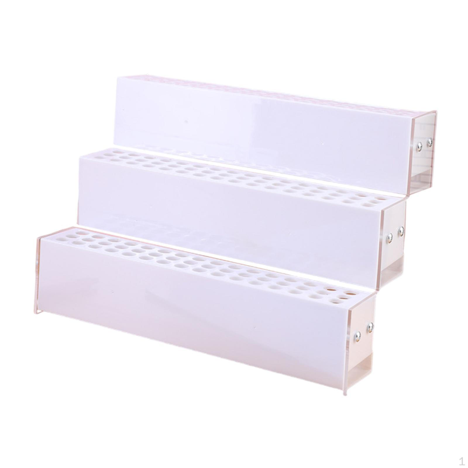 

Подставка для ручек, настольный держатель с несколькими отверстиями, стойка для макияжа, кисти для вечеринок 3 Layers 144 Holes