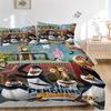 Penguins Madagascar Movie Print 3Pcs Bedding Setduvet Cover With 2 Bedropillowcase Home Birthday Gift