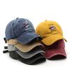 Unisex Washed Cotton Baseball Cap Vintage Distressed Streetwear Sun Hat For Youth Men Women Travel Hat