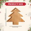 Coaster Base Bamboo Christmas Themed for Kids Adults Gift Dining Handmade Multipurpose DIY