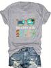Women's Cross-Border Fashion Round Neck T-Shirt