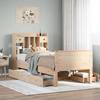 VidaXL Bunk Bed Without Mattress 90x190 Cm Solid Pine Wood 3308942